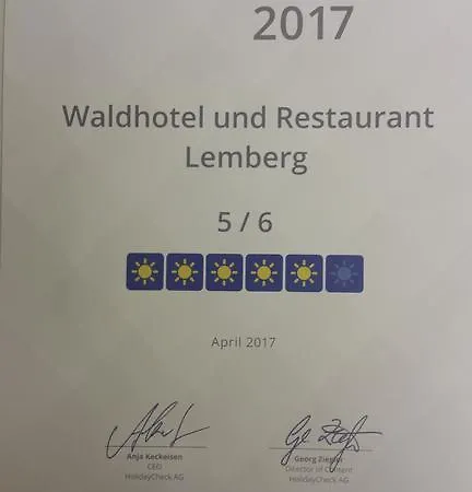 Waldhotel Lemberg האגן